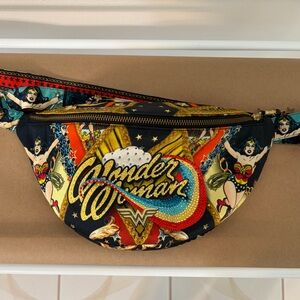 Camilla Wonder Woman Themed Bag - Black and Gold